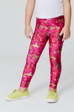 Toddler Leggings In Bougainvillea