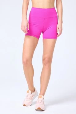TLC Booty Shorts In Bougainvillea