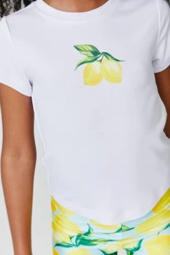 Kids Baby Tee In Lemon Spritz -Chic Wear Shop Terez63e1768f2314895777190663e1768f2314e.63e1768f2314e