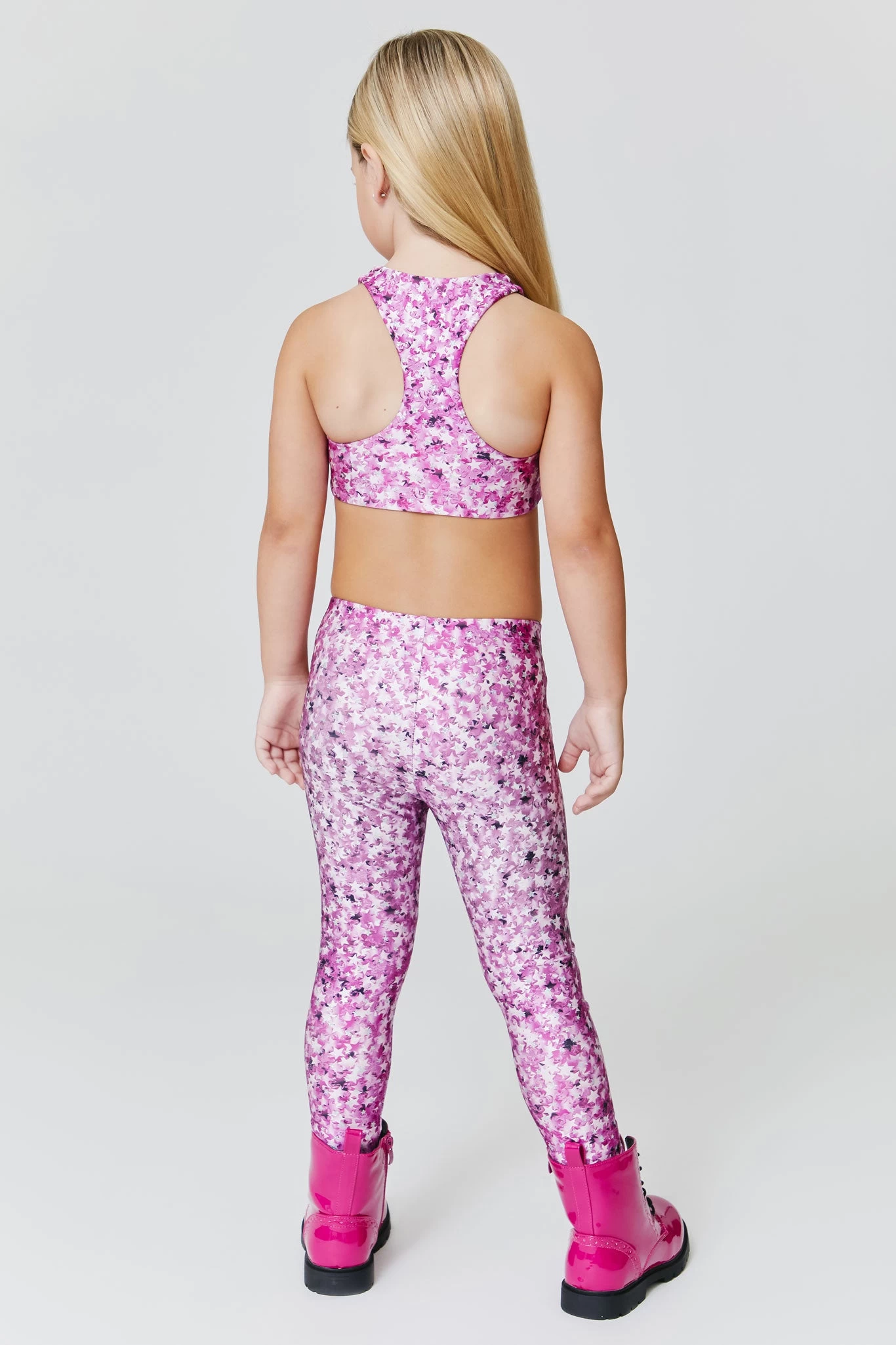 Kids Leggings In Star Confetti Foil 5 Kids Leggings In Star Confetti Foil - Image 3