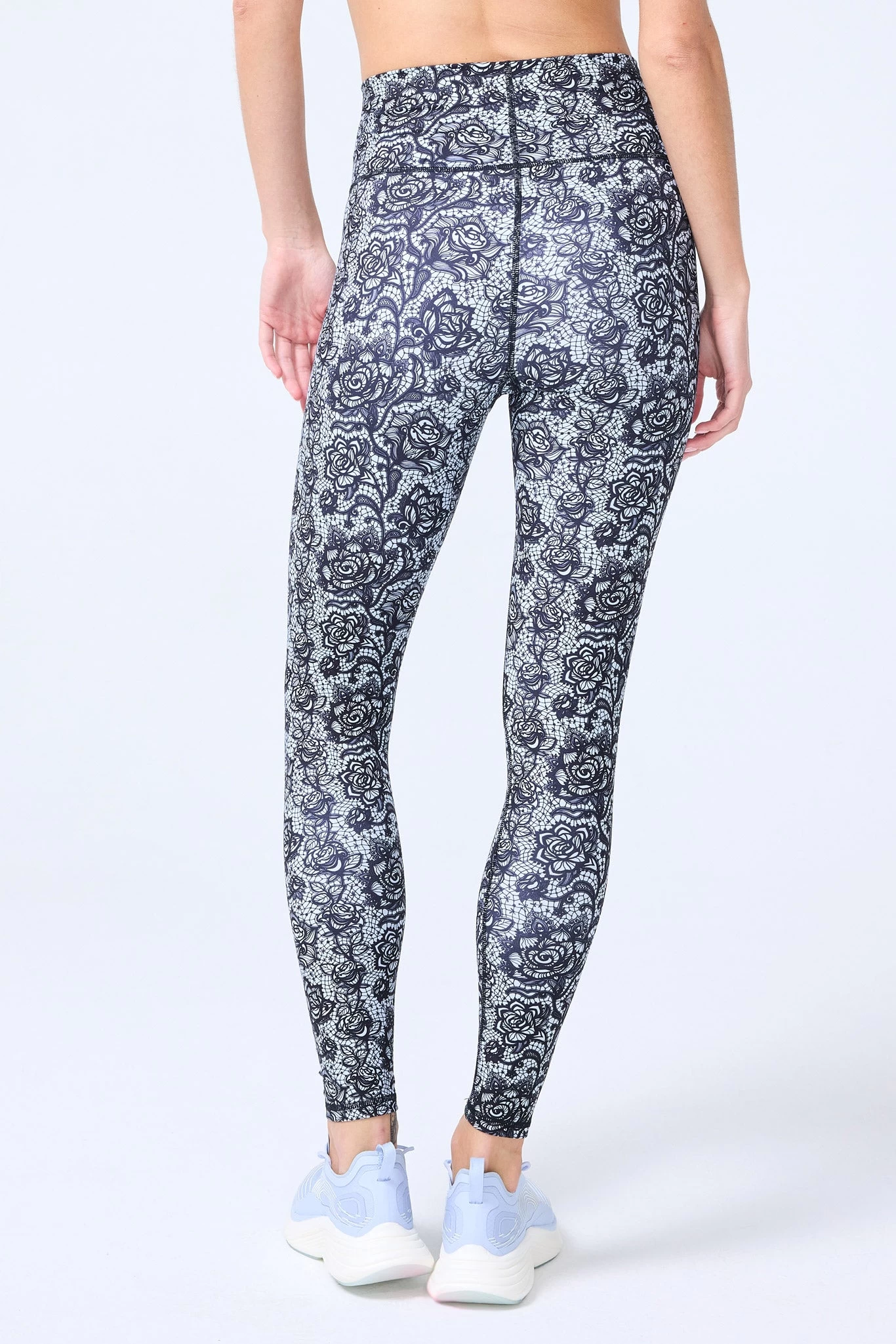 TLC Printed Leggings In Lace 5 TLC Printed Leggings In Lace - Image 3