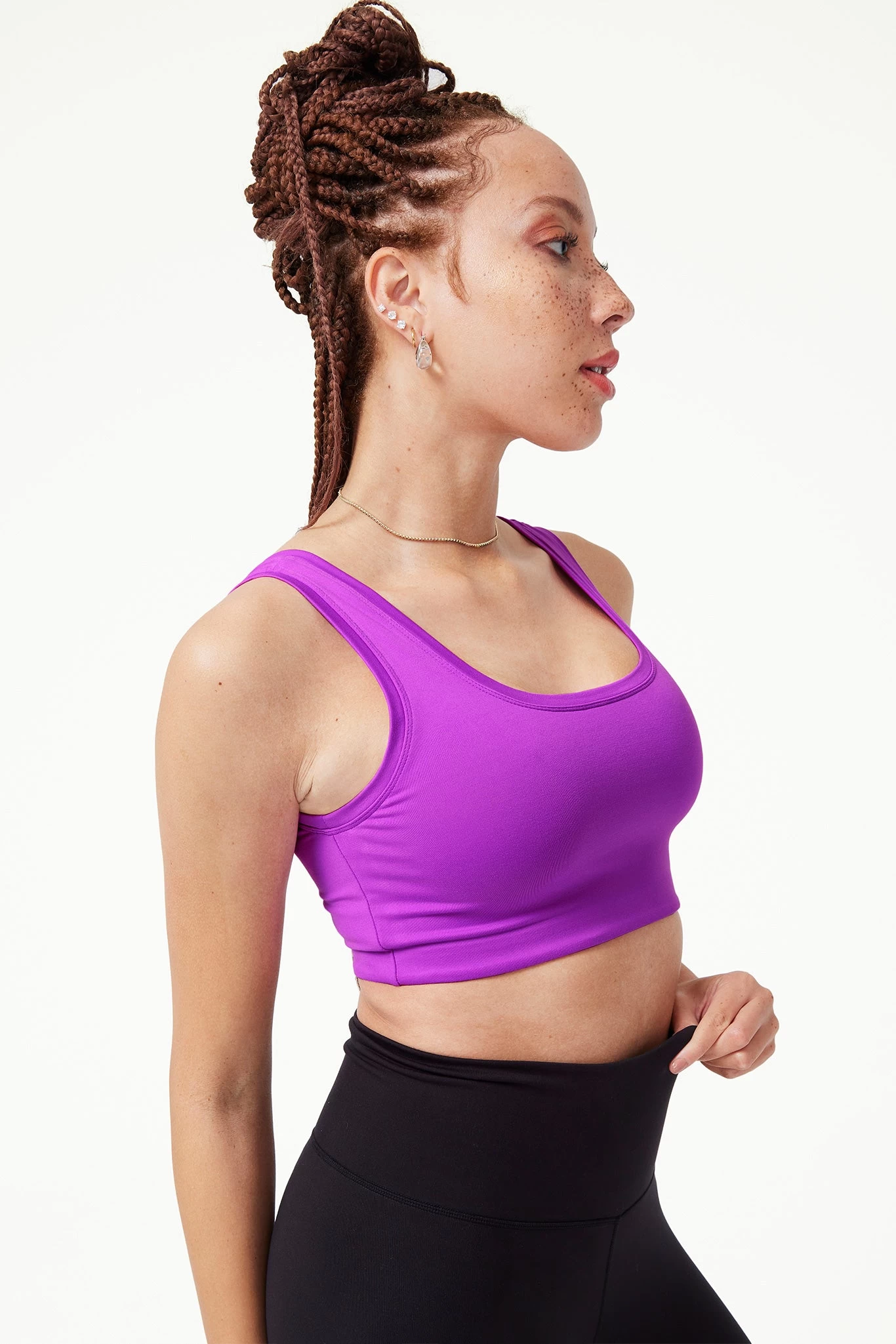 TLC Sports Bra In Dana's Bakery Purple 6 TLC Sports Bra In Dana's Bakery Purple - Image 4