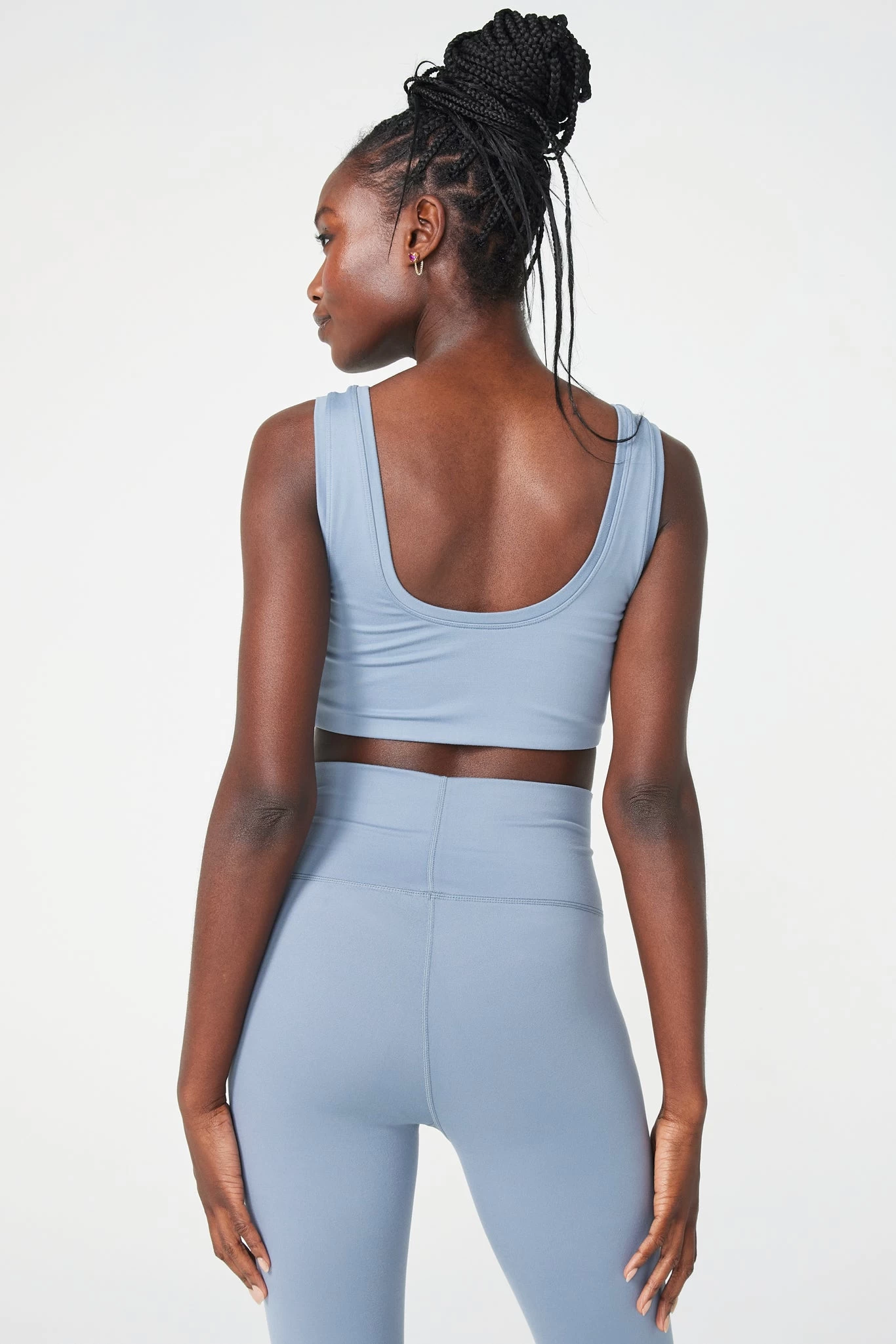 TLC Sports Bra In Dove Gray 4 TLC Sports Bra In Dove Gray - Image 2