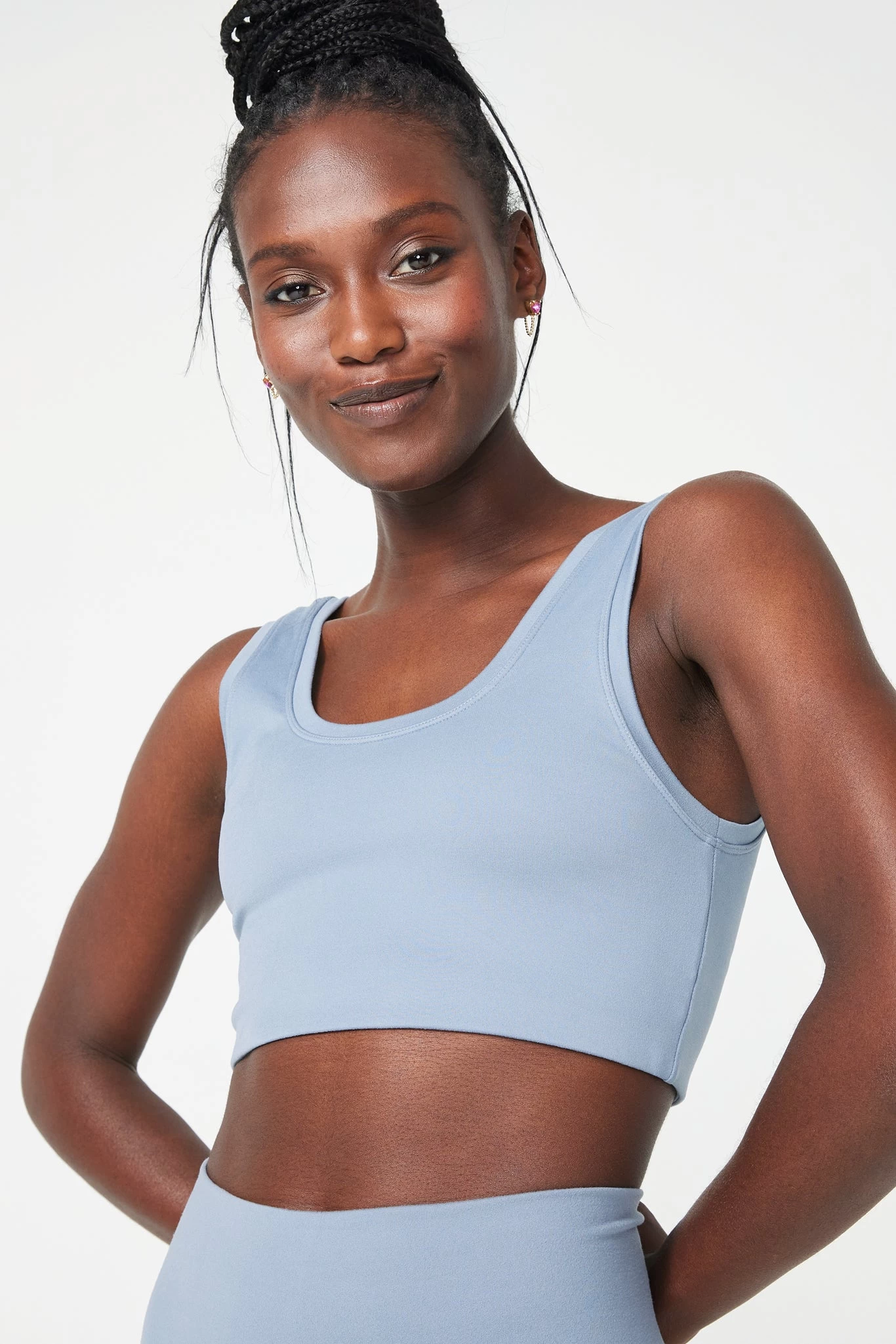 TLC Sports Bra In Dove Gray 6 TLC Sports Bra In Dove Gray - Image 4