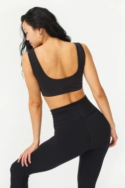 TLC Sports Bra In Jet Black 8 TLC Sports Bra In Jet Black -Chic Wear Shop Terez63f3ac00d3b4545572354563f3ac00d3b4a.63f3ac00d3b4a