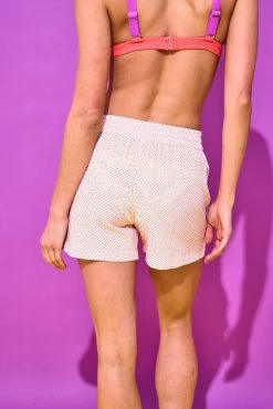 Short In Melon Diagonal Stripe 9 Short In Melon Diagonal Stripe -Chic Wear Shop Terez6422146b9de4e86422146b9e13d.506048876422146b9e13d