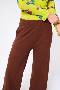 Rib Wide Leg Pant In Cafe -Chic Wear Shop Terez6499d2201b2e896499d2201b4bf.295557596499d2201b4bf