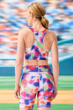 MLB Batterman Hi-Shine Sports Bra In Tie Dye 9 MLB Batterman Hi-Shine Sports Bra In Tie Dye -Chic Wear Shop Terez64b5a7f08ee2b364b5a7f08f135.7840173364b5a7f08f135