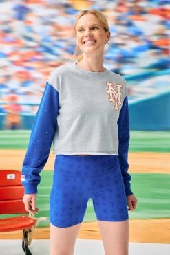 Mets TLC Booty Short In Monogram Royal -Chic Wear Shop Terez64b618bf73c51364b618bf73e87.5527909864b618bf73e87