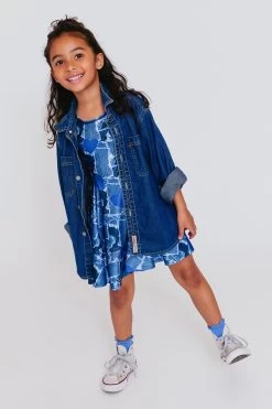 Kids Skater Dress In Denim Heart Patchwork -Chic Wear Shop Terez64cc033f1a8c5864cc033f1aac8.3659568664cc033f1aac8