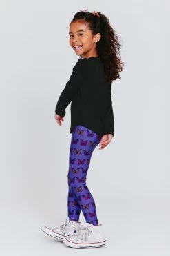 Toddler Leggings In Halftone Butterfly