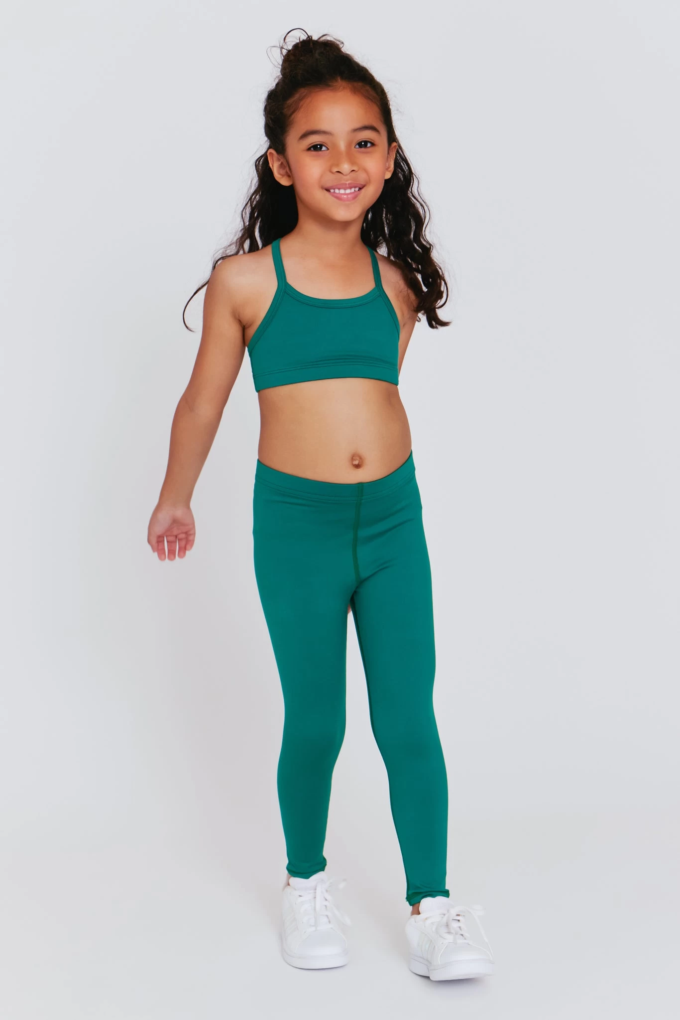 Girls TLC Y-Back Bralette In Emerald 6 Girls TLC Y-Back Bralette In Emerald - Image 4