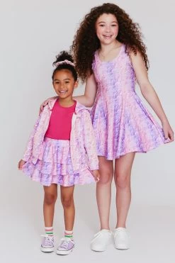 Kids Tiered Skirt In Tie Dye Frosting -Chic Wear Shop Terez64d52f32ae1b6864d52f32ae4d9.1846529264d52f32ae4d9