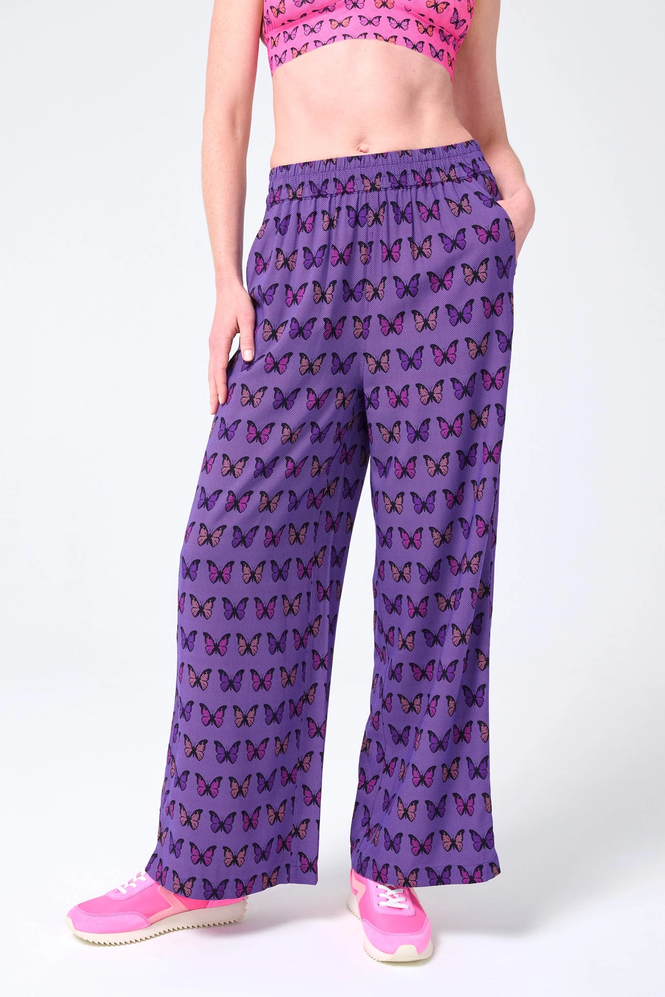 Pant In Halftone Butterfly 3 Pant In Halftone Butterfly