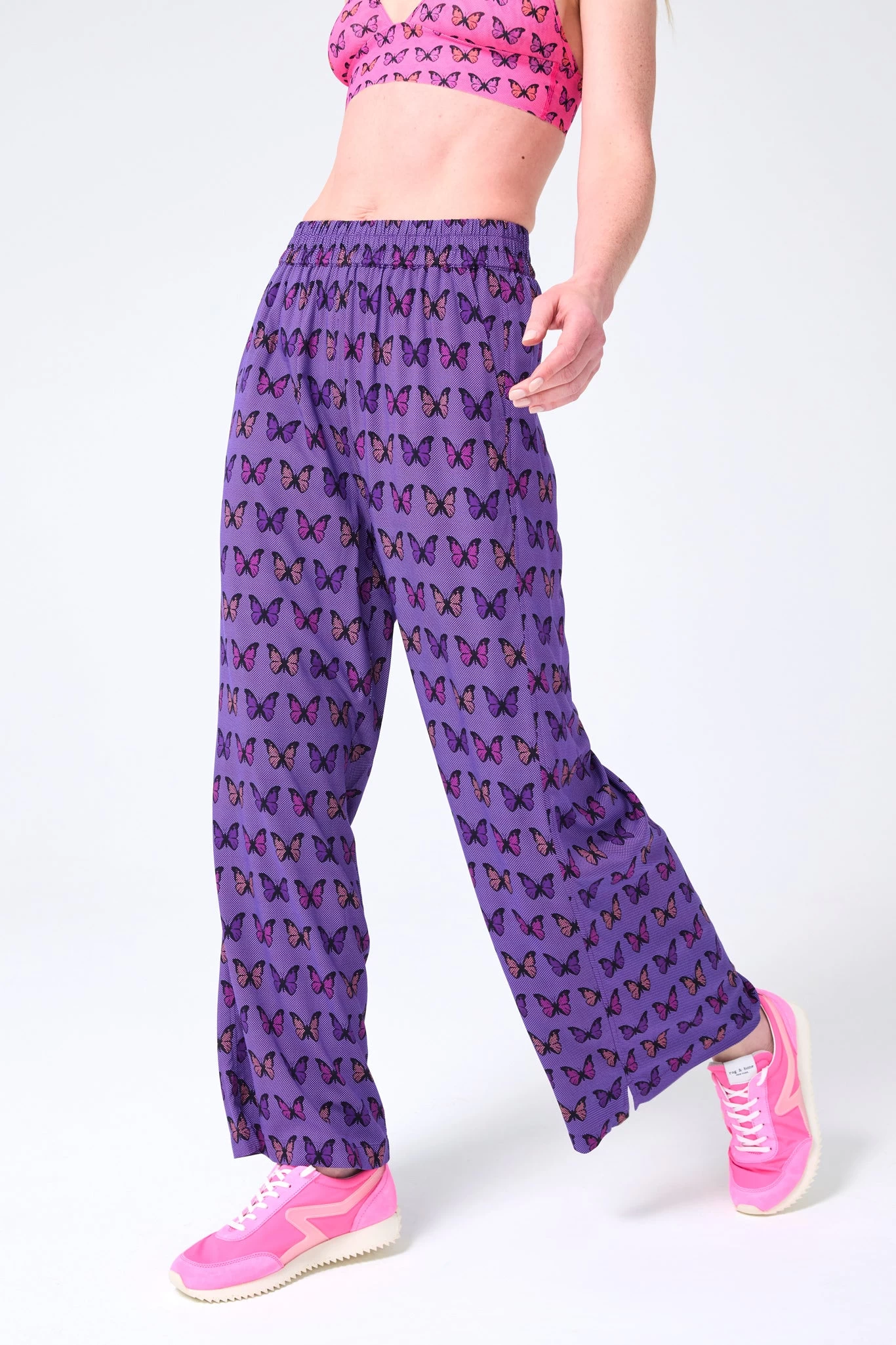 Pant In Halftone Butterfly 4 Pant In Halftone Butterfly - Image 2