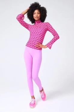 Mesh Mock Neck In Hot Pink Halftone Butterfly 11 Mesh Mock Neck In Hot Pink Halftone Butterfly -Chic Wear Shop Terez64daa31fb7d0f264daa31fb7f7d.2448439164daa31fb7f7d