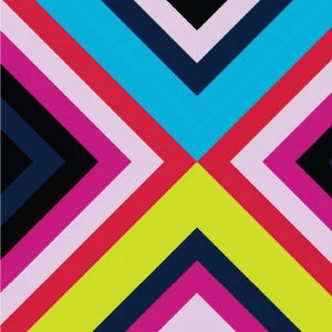 Button Down In Bright Chevron Patchwork 7 Button Down In Bright Chevron Patchwork - Image 5