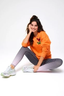 Crew In Aperol Butterfly 9 Crew In Aperol Butterfly -Chic Wear Shop Terez64fb74ee53f83564fb74ee54255.9377419764fb74ee54255