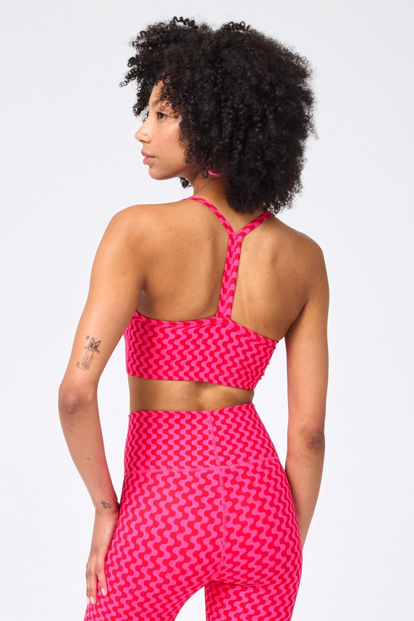 TLC Y-Back Bralette In Pink American Pop 5 TLC Y-Back Bralette In Pink American Pop - Image 3