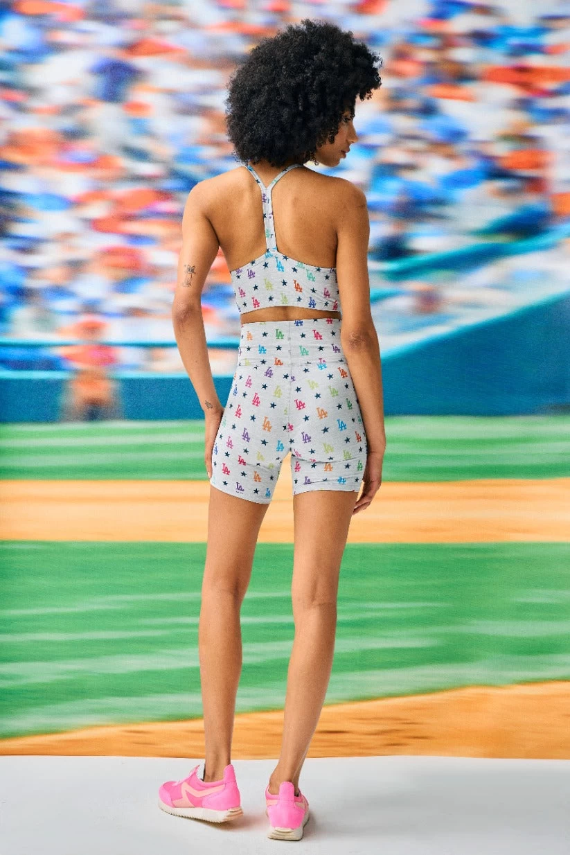 Dodgers TLC Booty Short In Rainbow Monogram 4 Dodgers TLC Booty Short In Rainbow Monogram - Image 2