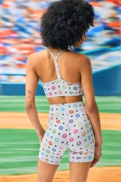 Astros TLC Booty Short In Rainbow Monogram -Chic Wear Shop Terez65036d24e8cce665036d24e903f.9236869165036d24e903f