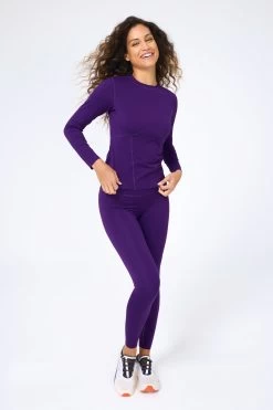 Action Corset Long Sleeve Top In Midnight Purple 10 Action Corset Long Sleeve Top In Midnight Purple -Chic Wear Shop Terez65286dae634a8965286dae636fb.9042325765286dae636fb