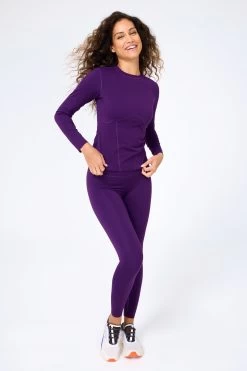 Action Basic Legging In Midnight Purple -Chic Wear Shop Terez652db35c3ef305652db35c3f0d7.58876950652db35c3f0d7