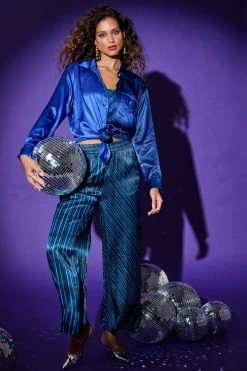 Silk Pant In Jewel Stripe 10 Silk Pant In Jewel Stripe -Chic Wear Shop Terez652dbcc91807d5652dbcc91826e.31930306652dbcc91826e