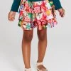Girls Hi-Shine Tiered Skirt In Cookie Collage -Chic Wear Shop Terez65303ffd636f8865303ffd639c8.7374235665303ffd639c8