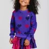 Girls Classic Crewneck In Fair Isle Purple Hearts 1 Girls Classic Crewneck In Fair Isle Purple Hearts -Chic Wear Shop Terez6530448f02b4446530448f02de1.275945616530448f02de1