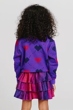 Kids Crew In Fair Isle Purple Hearts 8 Kids Crew In Fair Isle Purple Hearts -Chic Wear Shop Terez653044e3906723653044e390847.58113451653044e390847