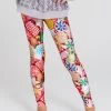 Girls Hi-Shine Leggings In Cookie Collage -Chic Wear Shop Terez65305223129e746530522312d0f.717751196530522312d0f