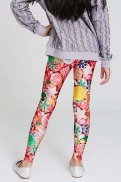Girls Hi-Shine Leggings In Cookie Collage 9 Girls Hi-Shine Leggings In Cookie Collage -Chic Wear Shop Terez653052235735e665305223575b6.9154848765305223575b6