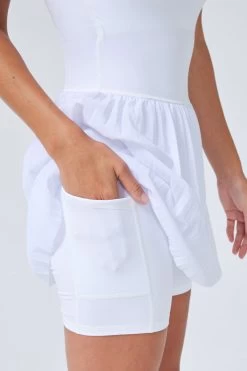 Tennis Dress In White 15 Tennis Dress In White -Chic Wear Shop WhiteTennisDress 2